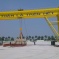 Double Gantry Crane with console in one side 30 tons